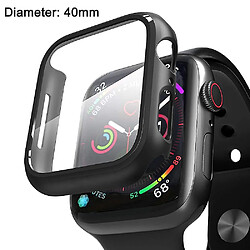 Universal Série Apple Watch compatible 5 / Série 4 Case 40/44 mm avec protection contre l'écran en verre trempé, 360 CAS DE PROTHÉE ALL