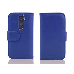 Avis Cadorabo Coque LG G2 Etui en Bleu