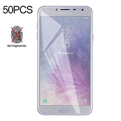 Wewoo Film de verre trempé de mat non-plein de 50 PCS pour Galaxy J4pas de paquet de vente au détail