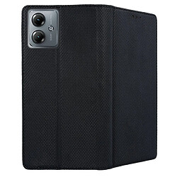 Acheter Htdmobiles Housse pour Motorola Moto G14 - etui coque pochette portefeuille + film ecran - NOIR MAGNET