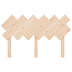 Acheter Maison Chic Tête de lit scandinave,Meuble de chambre 132x3x81 cm Bois massif de pin -MN10303