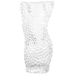 Beliani Vase à fleurs ELATOS Verre 23 cm Transparent pas cher