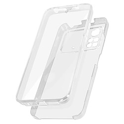 Avizar Coque intégrale Xiaomi Poco M4 Pro 4G Souple transparent