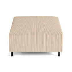 Avis Lisa Design Edinburg - pouf modulable - en velours côtelé