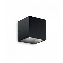 Ideal Lux Applique murale Noire RUBIK 1 ampoule