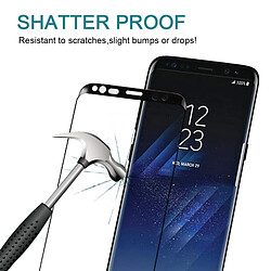 Avis Wewoo Verre trempé noir pour Samsung Galaxy S8 + / G9550 0.3mm 9 H Dureté de Surface 3D Curved Sérigraphie Plein écran En Protecteur D'écran