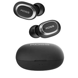 Écouteurs Bluetooth sans Fil avec Microphone Intégré, Intra Auriculaire Sportifs, , Noir, KOSS, 96816