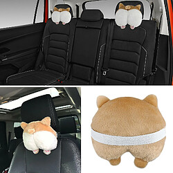 Universal Corgi mignon cul lancer oreiller cou support oreiller coussin animaux fourrés jouets