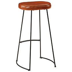 Acheter vidaXL Tabourets de bar Gavin lot de 2 44x37,5x78 cm