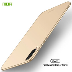 Wewoo Coque Rigide Pour Huawei Honor Play 3 Frosted PC ultra-mince Or