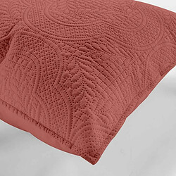 Avis Paris Prix Housse de Coussin Romane 40x40cm Terracotta