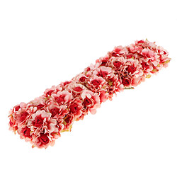 Avis Fleurs de fleur de prunier soie fil 60x mariage pince à cheveux couronne rouge diy