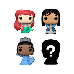 Funko Disney Princesses - Pack 4 figurines Bitty POP! Ariel 2,5 cm