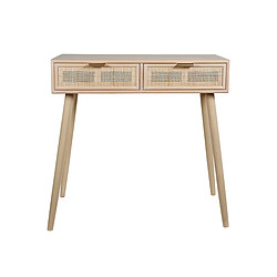 Console En Bois 2 Tiroirs Selma - Ostaria