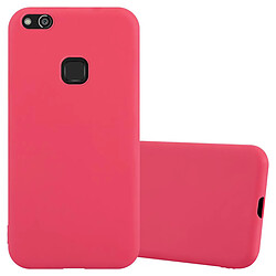 Cadorabo Coque Huawei P10 LITE Etui en Rouge