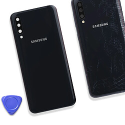 Acheter Samsung Vitre arrière pour Samsung Galaxy A50 Original Service Pack Noir