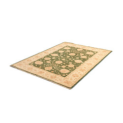 Vidal Tapis de laine 202x151 vert Kaizar