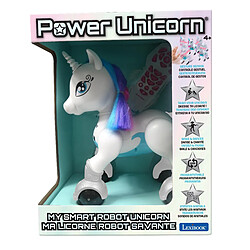 Lexibook Power Unicorn Ma licorne robot savante programmable et tactile qui dance, marche, fait des cabrioles avec télécommande