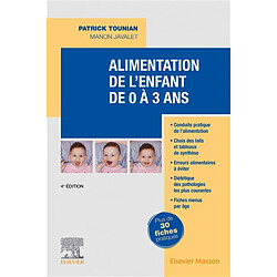 Alimentation de l'enfant de 0 à 3 ans