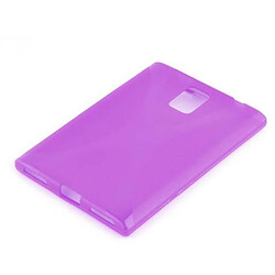 Cadorabo Coque Blackberry Q30 Etui en Mauve