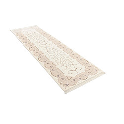 Vidal Tapis de couloir en laine 295x89 beige Darya