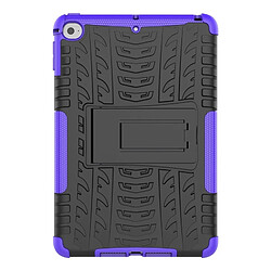 Wewoo Coque antichoc TPU + PC pour iPad Mini 2019 avec support Violet