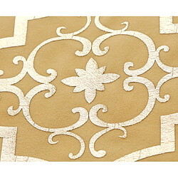 Acheter C185 120cm Golden Snowflake Flaker Print Jupe De Noël Arbre De Noël Décoration Arbre Tablier Tablier De Noël Tree Jupe