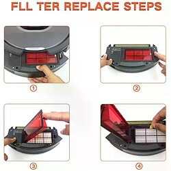 Filtres de remplacement pour aspirateur Irobot Roomba, Kit de pièces détachées, série 800 900 880 890