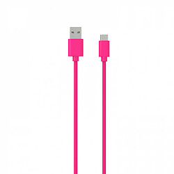 Avis Jaym Câble USB vers Type-C 3A - 1,5 mètres - Collection POP - Rose