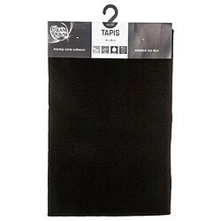 Tapis Uni Anti-dérapant Protect 40x60cm Noir