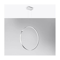 Luminaire Center Suspension LED Rio Aluminium Chrome