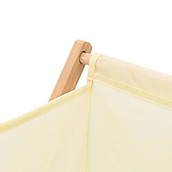 Acheter vidaXL Panier à linge Bois de cèdre et textile Beige 42 x 41 x 64 cm