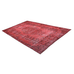 Vidal Tapis de laine 295x170 rouge Ultra Vintage