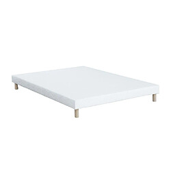 Vente-Unique Ensemble 160 x 200 cm sommier tapissier + matelas ressorts ensachés accueil nano ressorts + mémoire de forme ép.32cm - IPOH de YSMÉE