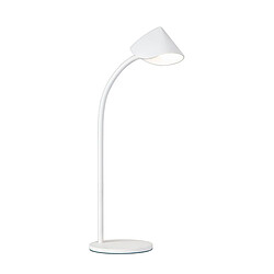 Inspired Grande lampe de table à 1 lumière, LED 8,5 W, 3 000 K, 610 lm, blanc, 3 ans de garantie