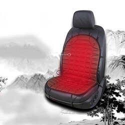 Avis Wewoo 12 V Chauffé Deux Places noir Siège De Voiture Housse de Coussin Chauffe-Siège Réchauffeur Chauffe-Voiture D'hiver Chauffeur De De Chauffant