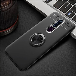 Wewoo Coque Souple Titulaire d'anneau en métal 360 degrés rotation TPU pour OPPO F11 Pro noir + or rose