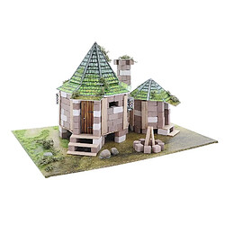 Trefl- Construire, Cabane de Hagrid, Blocs ÉCO, Bricolage, 240 Briques, Réutilisable, Set Créatif pour Les Enfants à partir de 7 Ans, 61598, Hagrid's Hut