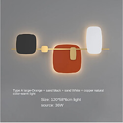 Universal Applique 36W, style nordique pour couloir allée pas stroboscopique lampes de chambre