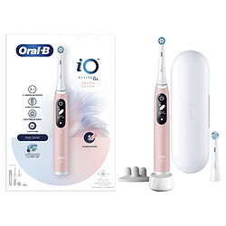 Oral-B iO 6S Adulte Brosse à dents vibrante Rose, Blanc