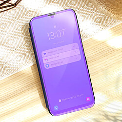 Acheter Avizar Étui Clear View pour Galaxy A54 5G Clapet Miroir Fonction Support Violet foncé