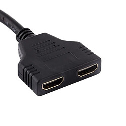 Acheter YOSOO Câble répartiteur HDMI mâle vers double HDMI femelle Câble adaptateur séparateur 1080P HDMI mâle vers double HDMI