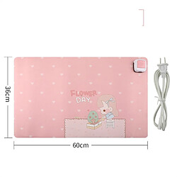 Wewoo Tapis de souris 220V Plaque chauffante électrique Bureau d'écriture chaude de table couverture Chauffage chaud ordinateur main chauffe chauffantePetite fille