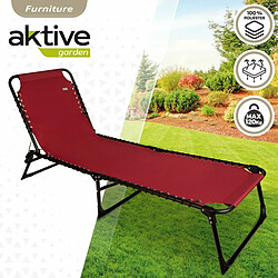 Chaise longue Aktive 190 x 32 x 58 cm