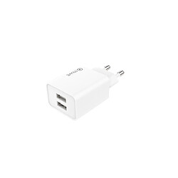 Muvit Chargeur Secteur USB-A 12W Plastique Recyclé Blanc