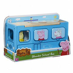 Peppa Pig Wooden School Bus Shap Sorter