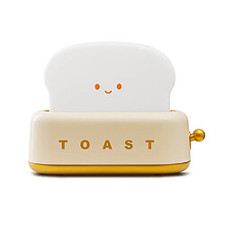 TechKidz Lampe veilleuse toastée pour Enfant Modèle Morning Blanc / Jaune