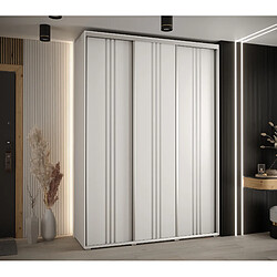 Abiks Meble Armoire DAVOS 6 À Portes Coulissantes 235,2/180/45 3 Portes