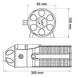 Helloshop26 Pompe d'aquarium ou étang 2000 litres par heure 18 watts UVC avec 9 watts clarificateur 16_0002029