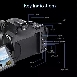 Avis Yonis Caméscope Numérique 4K 64MP Zoom Puissant